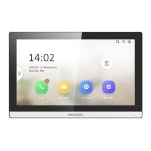 PANTALLA INTERIOR IP HIKVISION DS-KH6350-WTE1 PANTALLA TÁCTIL ETHERNET/WIFI/RS-485/POE 305305624 BLANCO