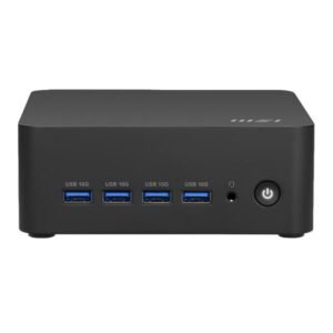 COMPUTADORA MSI CUBI Z AI 8M-024BUS MINI PC RYZEN 7 8845HS SIN RAM SIN SSD SIN SISTEMA OPERATIVO 936-B03231-024 NEGRO
