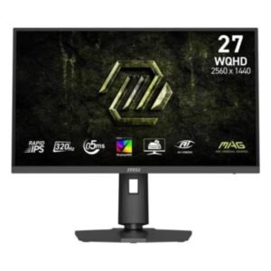 MONITOR GAMING MSI MAG 274QPF X32 27 PULG PLANA 2560 X 1440 320HZ 9S6-3CE49H-076 NEGRO