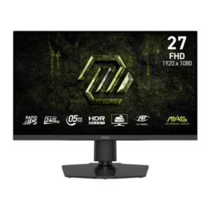 MONITOR GAMING MSI MAG 272PF X24 27 PULG PLANA 1920 X 1080 FHD 240HZ IPS ADAPTIVE-SYNC ALTAVOCES 2X2W 9S6-3CE59T-023 NEGRO