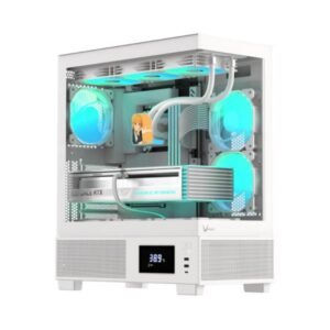 CASE FORMULA V CRYSTAL E1 MID TOWER VIDRIO TEMPLADO 4711401663973 BLANCO