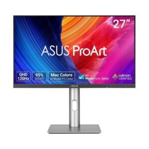 MONITOR ASUS PROART PA278QGV 27 PULG 2560X1440 QHD IPS 120 HZ 5MS DP HDMI HDR10 ALTAVOCES 90LM05L1B01KI1 NEGRO