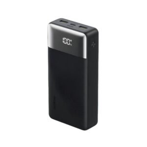 POWER BANK ORAIMO POWERNOVA Q21 OPB-7200Q 20000 MAH CARGA RÁPIDA DE 22.5 W PANTALLA DIGITAL Y CARGA DE 3 DISPOSITIVOS NEGRO