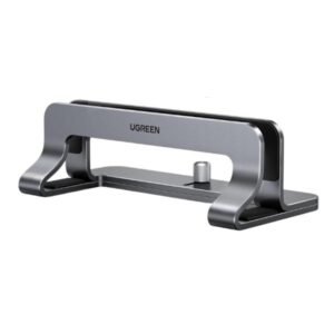 SOPORTE VERTICAL PARA LAPTOP UGREEN 25706 AJUSTABLE ALUMINIO COMPATIBLE HASTA 17.3 PULG LP258 NEGRO