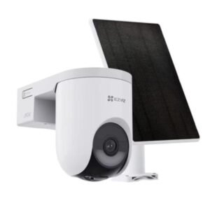 CÁMARA PT 4G SOLAR EZVIZ CS-HB8c/SP-R100(4MP,W4GA)(AM-STD)(Kit) 2K+ H.265/H.264/WIFI/4G 4MM 15M IR AUDIO BIDIRECCIONAL CON PANEL 303103698 BLANCO