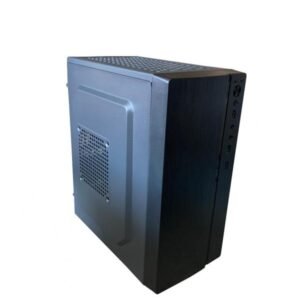 CASE CM04KTRA001C MINI TOWER SIN VENTILACIÓN INCLUIDA CON PANEL LATERAL NEGRO