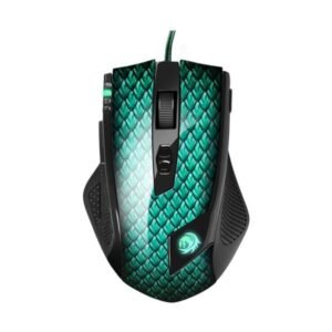 MOUSE GAMING SHARKOON DRAKONIA ALÁMBRICO USB 5000 DPI 4044951012527 NEGRO / AQUA