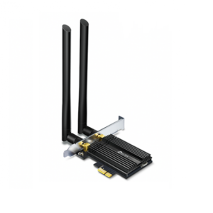 TARJETA DE RED TP LINK ARCHER TX50E PCI-E WI-FI 6 BLUETOOTH 5.0 AX3000 2.4 GHZ 5 GHZ NEGRO